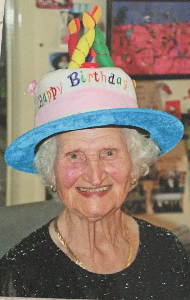 Happy 100th birthday, Gizella