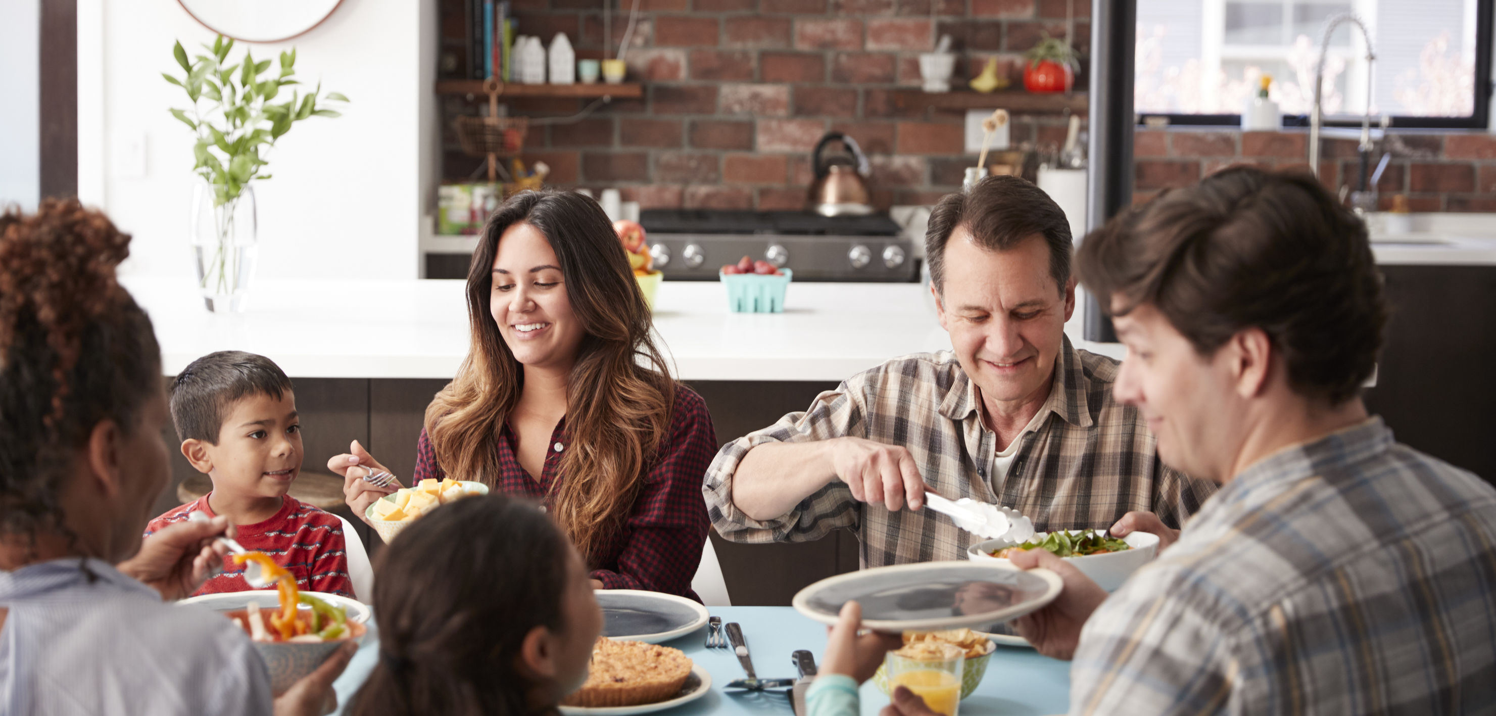 You enjoy family meals